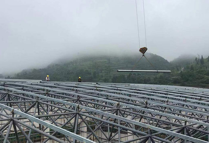 阿城网架施工